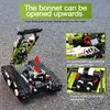 Block 410st Teknisk bilapp Remote Control Moter Power Build Blocks Bricks Super Racing Car Set Toys for Boys Kids Gift Moc Set 240120