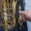 Meilleure qualité Golden Jazz Alto Saxophone YAS-875EX Japon Marque Woodwind Alto Saxophone E-Flat Instrument de musique avec embout professionnel