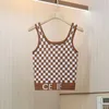 Dames tanktop vest Mouwloos Dames designer Vesten Zomer Tanks mode letterprint zomer mouwloos trui vest casual sexy streetwear