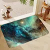 Carpets 3D Planet Gorgeous Starry Sky For Kitchen Absorbent Mat Room Mats Doormat Entrance Door Hallway Carpet Anime Rug Balcony