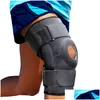 Diğer Sağlık Öğeleri 1 PCS Çift metal yan stabilizatörlü dizlik koruyucu ped ACL MCL Meniscus Gözyaşı Artrit Tendon DH92K