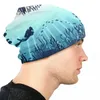 Berets Deep Sea Caveran Diver Skullies Beanies Caps Winter Warm Knitted Hat Women Men Street Dive Explore Bonnet Hats Outdoor Ski Cap