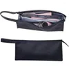 Aufbewahrungstaschen Reisetasche Fleece-Schutz Wasserdichter Lockenstab-Organizer Platzsparend 35 14,5 13 cm Tragende PU