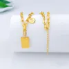 Yadis Real Original 999 Pure Gold Lucky Star Pendant 여성용 보석 목걸이