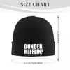 Berretti Dunder Mifflin Paper Company Cappelli Autunno Inverno Berretti The Office TV Show Berretti Uomo Donna Lavorato a maglia