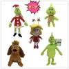 Vert Gros Poupée De Noël En Peluche Jouets Vert Vert En Peluche Meilleure Qualité Costume Mode Populaire Doux Enfants Designer Comfortale Bébé