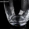 HOUSEEYOU 1000ML Elegant Kristalglas Rode Wijn Karaffen Beluchter Container Dispenser met Diamant Decor Ambachten in Handvat 240119