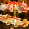 Китайский Год Дракон Фонари Лампы 2024 DIY Традиционный Лунный Светящийся Весенний Фестиваль Орнамент Детские Подарки 240119