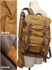 Rugzak Mochila Hombre Mochilas Zwart Heren - TravelHeren Tas Merk Leer Dubbele Schouder Canvas Groot Voor Heren Bolsa