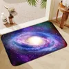 Carpets 3D Planet Gorgeous Starry Sky For Kitchen Absorbent Mat Room Mats Doormat Entrance Door Hallway Carpet Anime Rug Balcony