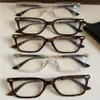 Óculos vintage com design chr, prescrição steampunk, armação quadrada, estilo masculino, lente transparente, proteção transparente, óculos veneta302e