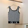 Kvinnors tank top väst ärmlös kvinna designer västar sommar tankar mode brev tryck sommar ärmlös pullover väst avslappnad sexig streetwear ce