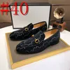 2024 Luksusowe skórzane buty Formalne buty luksusowe marka 2023 Męsiny designerskie sukienki Mokasyny oddychające włoskie czarne buty ślubne plus size 38-45