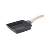 Pans Stone Frying Pan Omelette Non-Stick Fry Egg Pancake Steak Kitchen