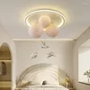 Ceiling Lights 3D Printing Moon Light Creative Astronaut Boy Girl Bedroom Kids Room Lamp