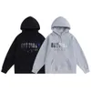 Männer Sweatshirts Trap Marke London Übergroße Hoodies Männer Frau Hohe Qualität Handtuch Stickerei Stern Pullover Fleece Casual Trapstar Jacketstop ZXU6