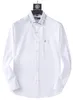 Klassiska lyxiga långärmade skjortor är det första valet för designers och affärsskjortor för män och kvinnor. Topp AAA, tillgänglig året runt.