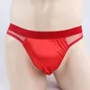 Underpants Erotic Men Mesh Underwears Shorts Briefs Sexy Breathable Male See Through Lingerie