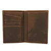 Wallets Fashion Men's Short Wallet Male Genuine Leather Clutch Purses First Layer Real Multi-Card Bit Retro Card Holder