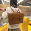 School Bags Messenger Women Large Capacity Cross Body Bag Korean Shouler Teenager College Preppy Schoolbag Bookbag Briefcase Backpack