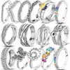 Sier повышенное кольцо с красным сердцем для женщин, дизайн, оригинальные сверкающие кольца с цирконом, праздничные ювелирные изделия, подарок