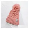 Cappelli da esterno Lu-3318/3319 Moda per bambini Cappello lavorato a maglia casual Consegna di goccia Sport all'aria aperta Accessori atletici Cappellini Copricapi Dhhgx