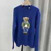 2024 NYA WOMENS Sweater Soft Basic Pulls Fashion Sticked Jumper Top Sueters Women Cotton Bear Sweaters de Mujer Gratis frakt