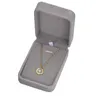 Jewelry Pouches Simplicity Pendant Necklace Chain Box Display Tray For Propose Wedding Anniversary Gifts Packaging Case