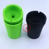 Newest Colorful Silicone Smoking Desktop Car Ashtrays Portable Innovative Easy Clean Herb Tobacco Cigarette Cigar Holder Ash Soot Container Ashtray