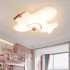 Kroonluchters Kinderkamerverlichting Modern Led-plafond Woonkamer Slaapkamer Dimmen Vliegtuiginterieurverlichting Armatuur