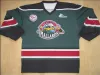 Maglia da hockey rara personalizzata Uomo Vintage Quad City Mallards FERMOYLE ROAD Maglie Taglia S-5XL Qualsiasi nome o numero