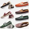 Mots décontractés en cuir Vow Vow Men Chaussures pour l'homme Mocasins Soft Spring Plus taille 38-45 Tenis masculinos Gai 691