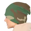 Berets U.S Militair Woodland Camo Patroon Beanie Cap Winter Warm Bonnet Femme Breid Hats Army Tactical Camouflage Skullies Beanies Caps