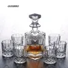 Russia Vodka Decanter Whiskey Bottle Crystal Glass Wine Beer Containers Cup Home Bar Tools Decoration 240119