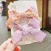 Pince à cheveux BB en tissu fragmenté pour enfants, nouvelle édition coréenne, accessoires floraux, princesse fille, bébé, pince à cheveux