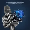 성인/어린이 노래 녹음 팟 캐스트 20W pa levitation bluetooth 스피커를위한 G6 Pro Karaoke Microphone 무선