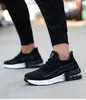 Dress Shoes Cross-border Labor Protection Men's Anti-smashing Anti-stabbing Flying Fabric Lightweight Comfortable -absorbing