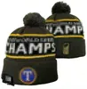 2023 World Series Champions Ranger Beanie Chapéus de malha Beisebol Futebol Basquete Gorros Caps Mulheres Homens Pom Moda Inverno Top Caps Esporte Knit Hats a0