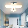 Kroonluchters Kinderkamerverlichting Modern Led-plafond Woonkamer Slaapkamer Dimmen Vliegtuiginterieurverlichting Armatuur