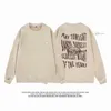 Chemisiers pour femmes Chemises Automne Nouveau Sweat-shirts en daim Homme Lâche Style gothique urbain Lettre Impression Mode Pulls Street Tops Sweat Harajuku Y2k YQ240120