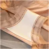 Femmes culottes Y sous-vêtements filles lingerie slips haute dentelle solide taille sans couture coton caleçon couleur 4pcs livraison directe vêtements Dhsza