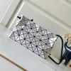 Borsa originale per tofu con giunzione, griglia geometrica con diamanti, chiave per telefono cellulare, borsa da donna a tracolla con una spalla