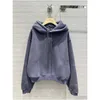 Hoodies Womens Sweatshirts 2024 New Spring Milan Runway Plover Long Long End Jacquard Designer Tops 0112-5 Drop Delivery Appare Dhzlq
