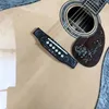 41 D45 series Solid wood profile all abalone shell with black acoustic guitar