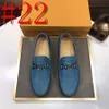 2024 nuovi uomini moda casual mocassini in pelle crosta uomo d'affari onda in pelle tessel mocassini scarpe di lusso designer di marca mocassini scarpe taglia 38-46