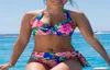 Tamanho grande maiô sexy feminino banho feminino push up cintura alta biquíni conjunto brasileiro maiô 2203083061350