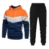 Men's Tracksuits Sets Hoodie Sweatshirt And Pants Two-piece Suit Fashion Casual Spring Autumn Combination Jogging Sportswear