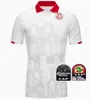 2024 2025 Tunísia Seleção Nacional Mens Futebol Jerseys 24 25 Stunisie Limane MSakni Hannibal Maaloul Sliti Khenissi Home Away 3º Camisas de Futebol Terceiros Uniformes