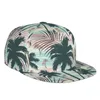 Ball Caps West Coast Style Palmbomen 3D Print Baseball Cap Casual Zonnehoed Elegante Etnische Mode Podium Hip Hop Dames Heren