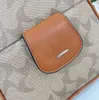 Luxus Designer Umhängetasche CO Kamera Stil Tasche Frauen Schulter Taschen Weibliche Handtasche Geldbörse Beige Leder Handtaschen Kupplung Brieftasche